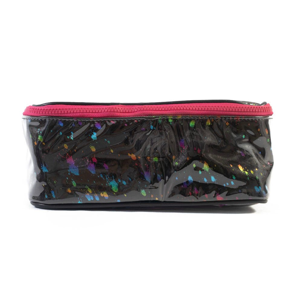 Quilted Rhombus Travel Makeup Case Cosmetic Bag Handle Fits - Temu